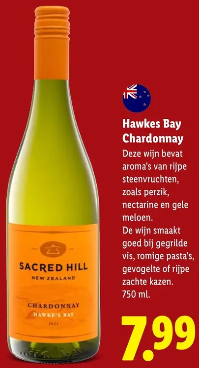 Aanbieding: Hawkes Bay Chardonnay