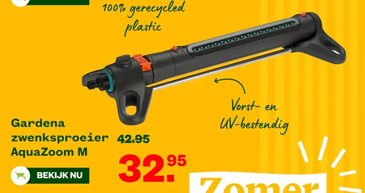 Aanbieding: Zwenksproeier AquaZoom M