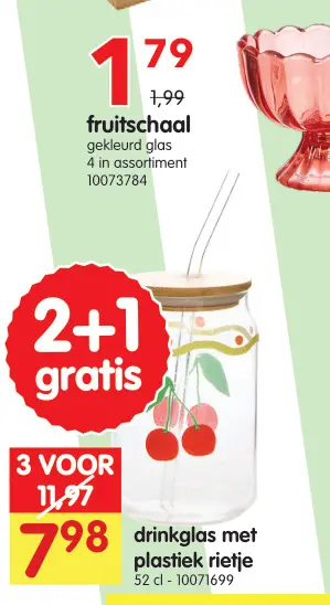 Promotie: fruitschaal