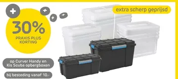 Aanbieding: Curver Handy en Kis Scuba opbergboxen