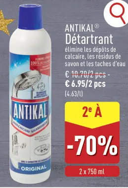 Offre: Détartrant