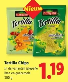 Aanbieding: Tortilla Chips