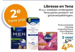 Aanbieding: Libresse en Tena