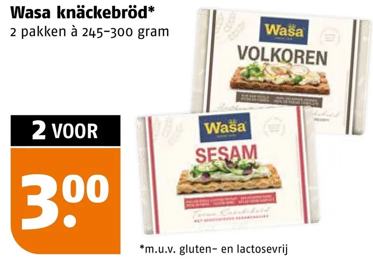 Aanbieding: Knäckebröd