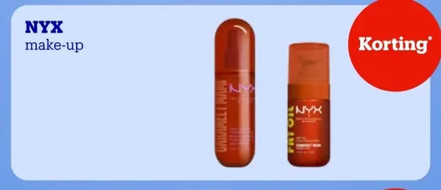 Promotie: NYX make-up
