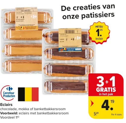 Promotie: Eclairs