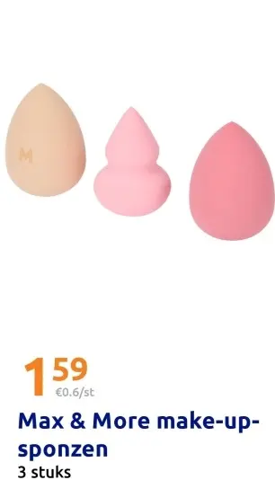 Aanbieding: make-up sponges