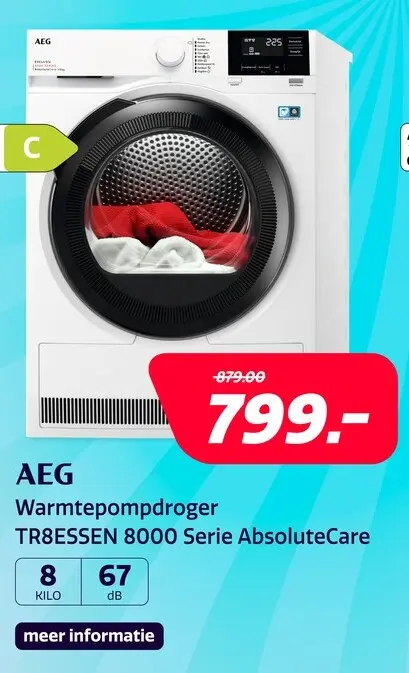 Aanbieding: AEG TR8ESSEN 8000 Serie AbsoluteCare