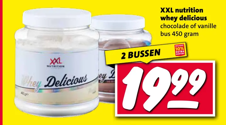 Aanbieding: whey delicious