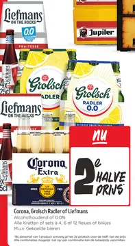 Aanbieding: Corona, Grolsch Radler of Liefmans