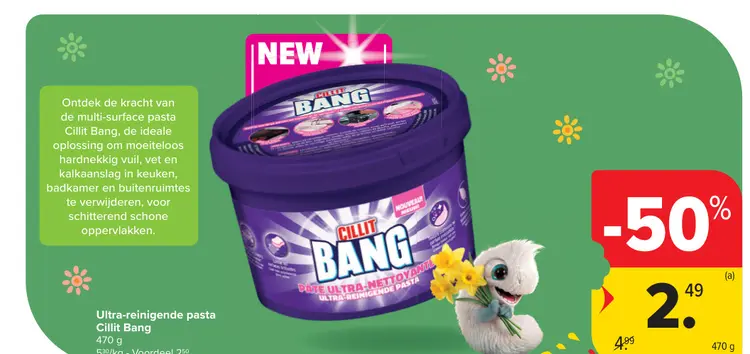 Promotie: Ultra-reinigende pasta Cillit Bang