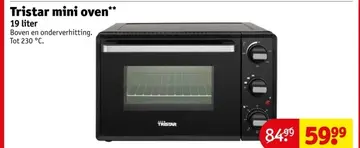 Aanbieding: Tristar mini oven
