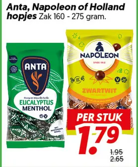 Aanbieding: Anta, Napoleon of Holland hopjes
