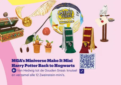 Aanbieding: Miniverse Make It Mini Harry Potter Back to H