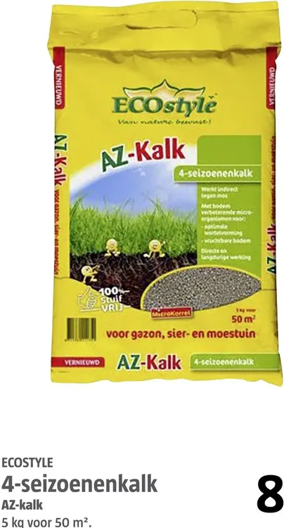 Aanbieding: 4-seizoenenkalk AZ-kalk