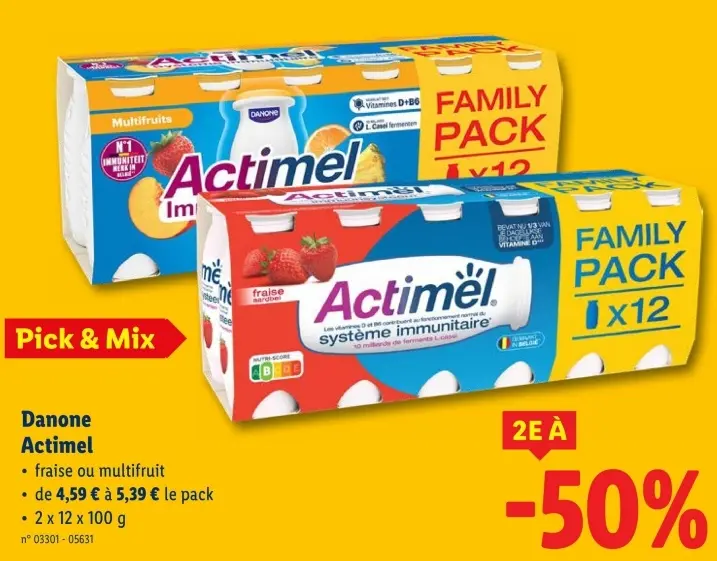 Offre: Actimel
