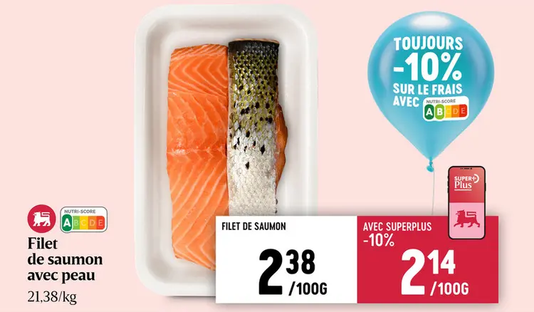 Offre: Filet de saumon