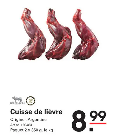 Offre: Cuisse de lièvre