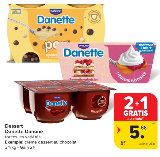 Offre: Danette Danone