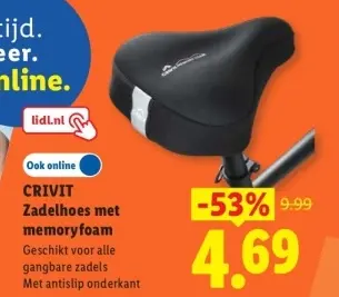 Aanbieding: Zadelhoes met memoryfoam