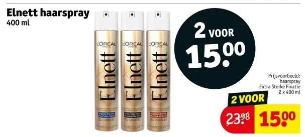 Aanbieding: Elnett haarspray