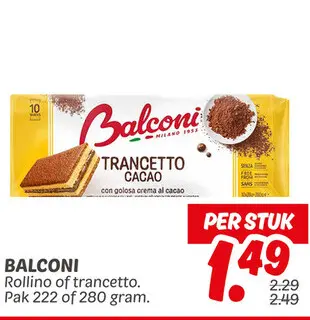 Aanbieding: Balconi