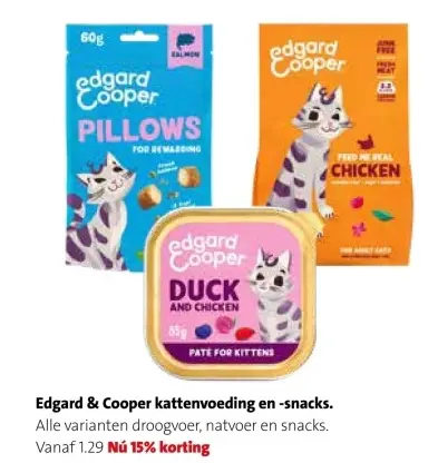 Aanbieding: kattenvoeding en -snacks