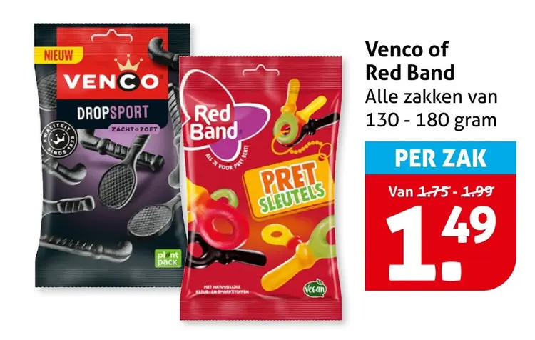 Aanbieding: Venco of Red Band