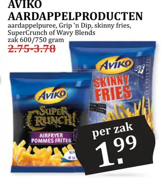 Aanbieding: Aviko aardappelproducten