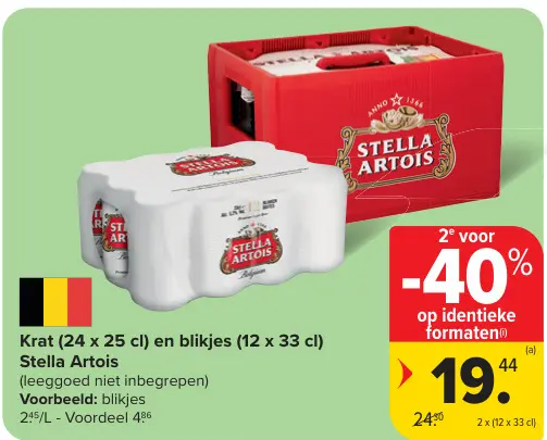 Promotie: Stella Artois