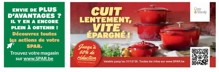 Offre: Casseroles en fonte