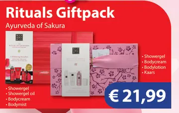 Aanbieding: Rituals Giftpack Ayurveda of Sakura