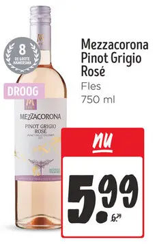 Aanbieding: Mezzacorona Pinot Grigio Rosé