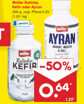 Aanbieding: Müller Kalinka Kefir oder Ayran