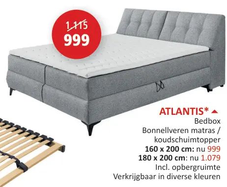 Promotie: ATLANTIS* Bedbox