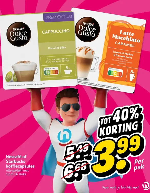 Aanbieding: koffiecapsules