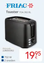 Promotie: Toaster TOA 302 BL