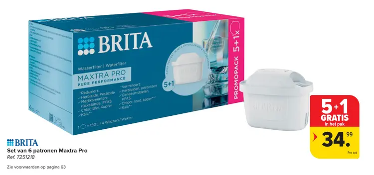 Promotie: Set van 6 patronen Maxtra Pro