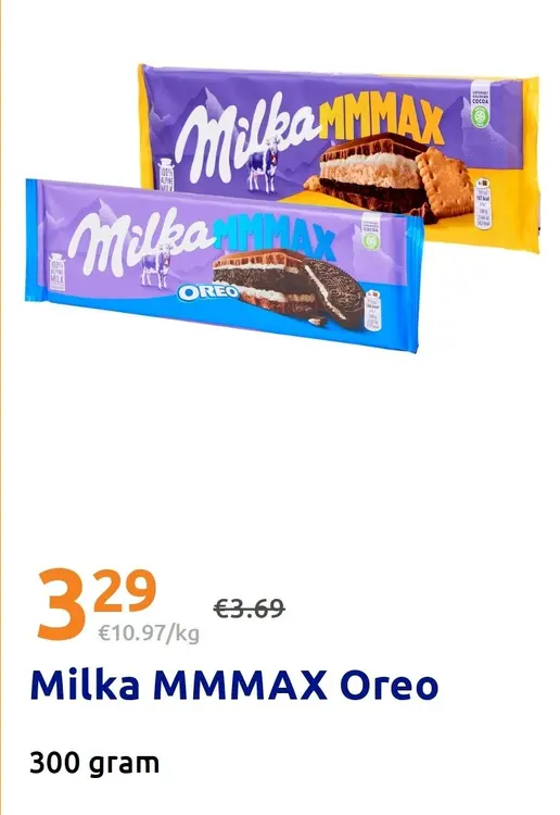 Promotie: Milka MMMAX Oreo