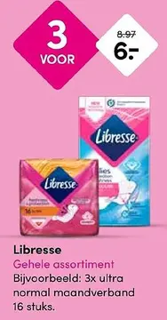 Aanbieding: Libresse Gehele assortiment