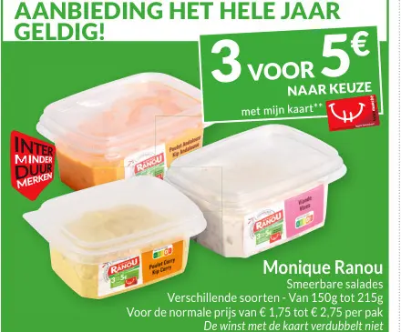 Promotie: Smeerbare salades