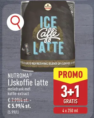 Promotie: IJskoffie latte