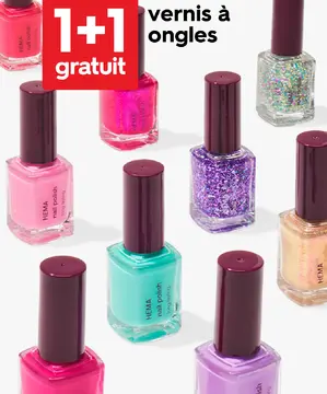 Offre: vernis à ongles