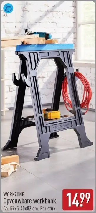 Aanbieding: Opvouwbare werkbank