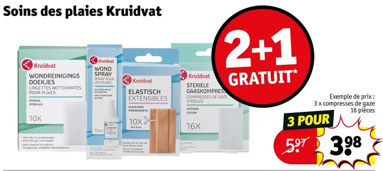 Offre: Soins des plaies