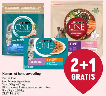 Aanbieding: Katten- of hondenvoeding