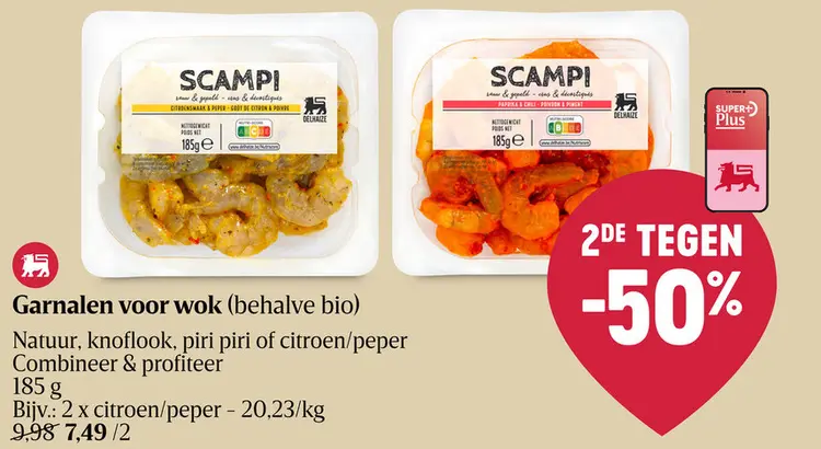 Aanbieding: Scampi