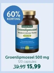 Promotie: Groenlipmossel