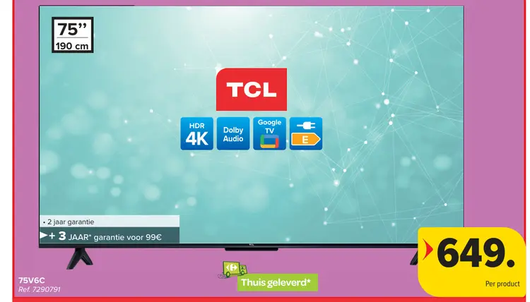 Promotie: Tcl 75v6c