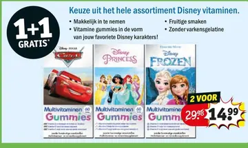 Aanbieding: Disney vitaminen